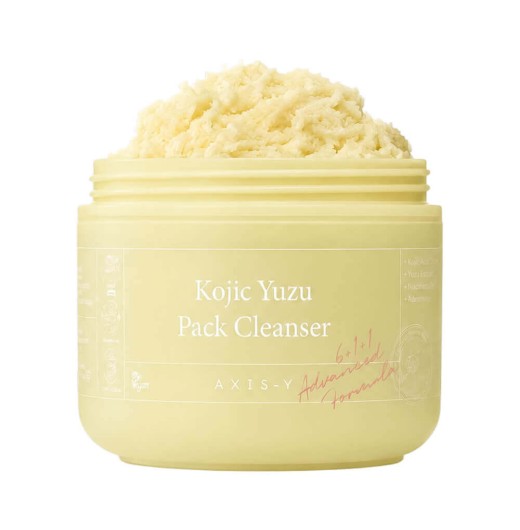 Очищающее средство с юдзу и койевой кислотой AXIS-Y Kojic Yuzu Pack Cleanser