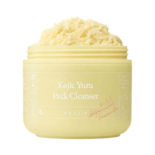 Очищающее средство с юдзу и койевой кислотой AXIS-Y Kojic Yuzu Pack Cleanser