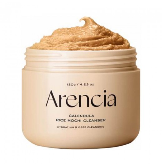 Очищающее средство с календулой для чувствительной кожи Arencia Calendula Rice Mochi Cleanser