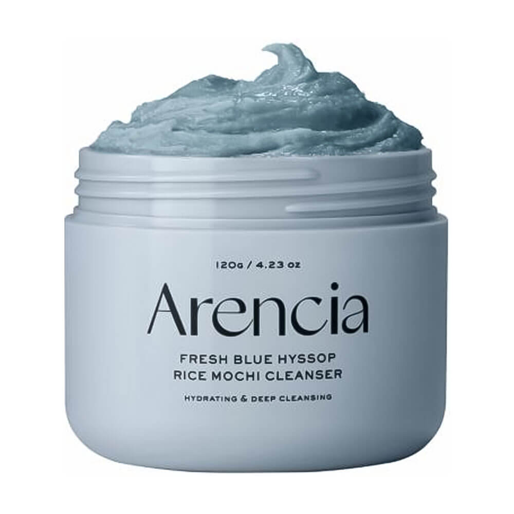Очищающее средство с глиной и экстрактом иссопа Arencia Fresh Blue Hyssop Rice Mochi Cleanser Очищающее средство с глиной и экстрактом иссопа Arencia Fresh Blue Hyssop Rice Mochi Cleanser