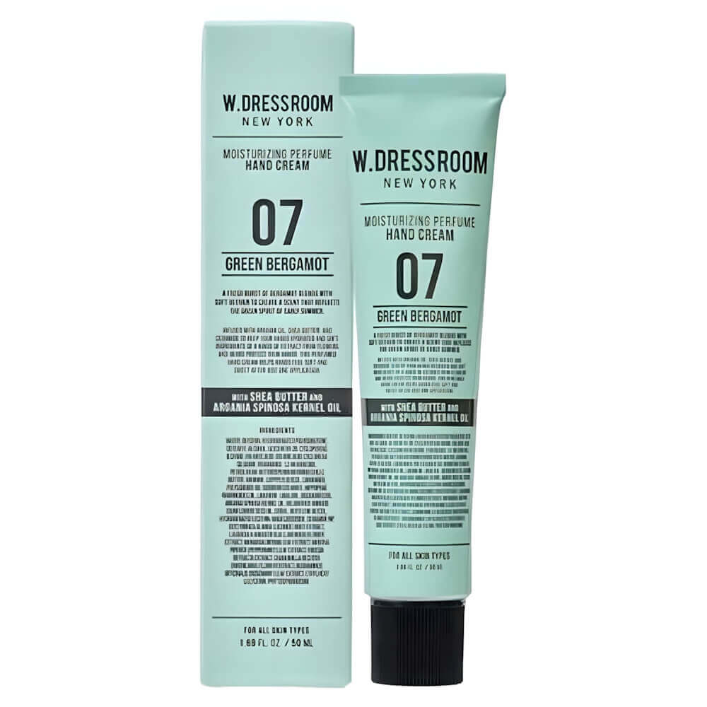 Парфюмированный крем для рук W.Dressroom Perfume Hand Cream No.07 Green Bergamot