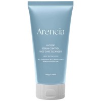 Себорегулирующая пенка для умывания Arencia Hyssop Sebum Control Rice Cake Cleanser