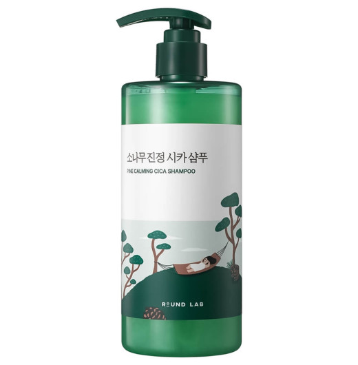 Себорегулирующий шампунь с экстрактом сосны Round Lab Pine Calming Cica Shampoo 400мл