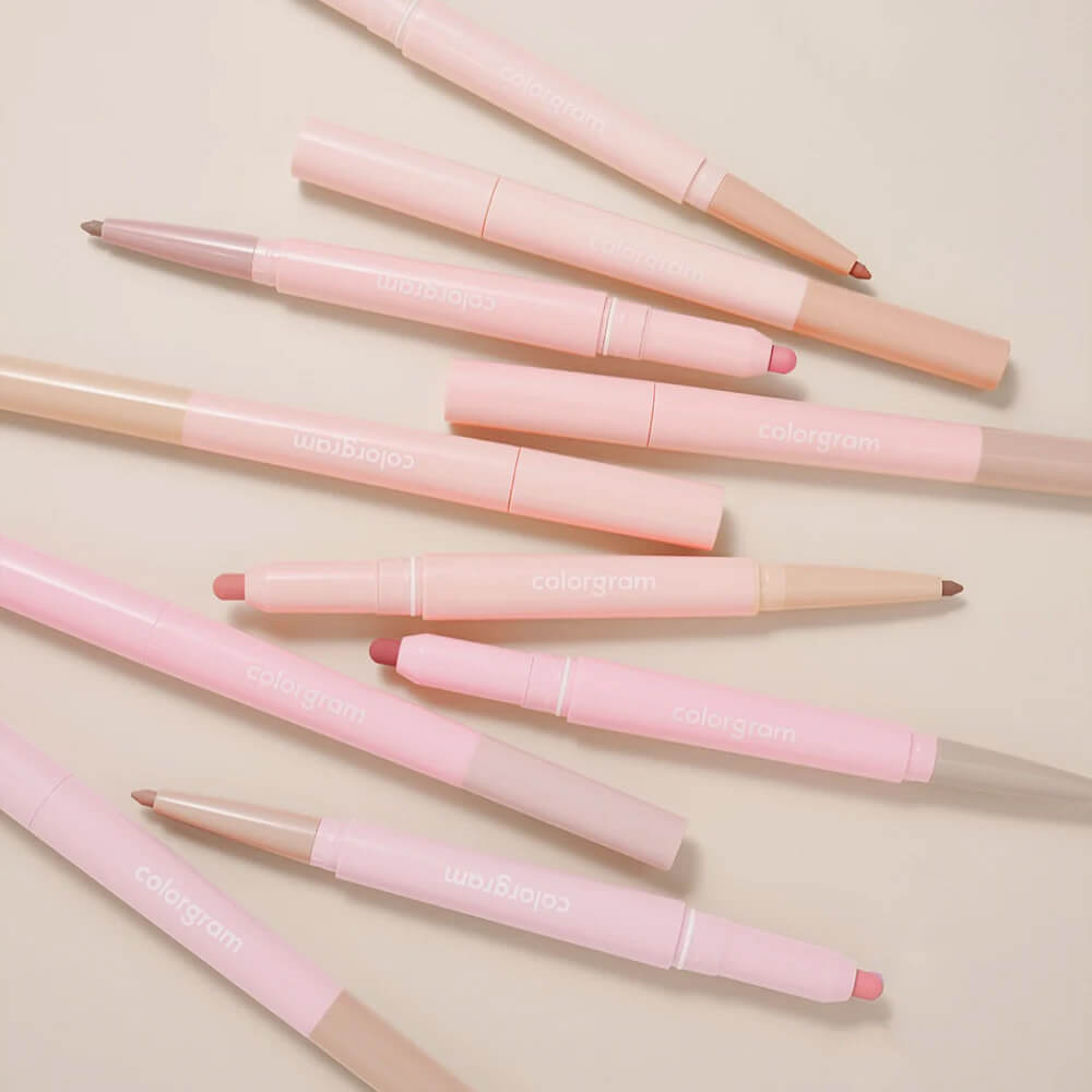 Двойной автоматический карандаш для губ colorgram All In One Over-Lip Maker 01 Warm Peach Двойной автоматический карандаш для губ colorgram All In One Over-Lip Maker 01 Warm Peach