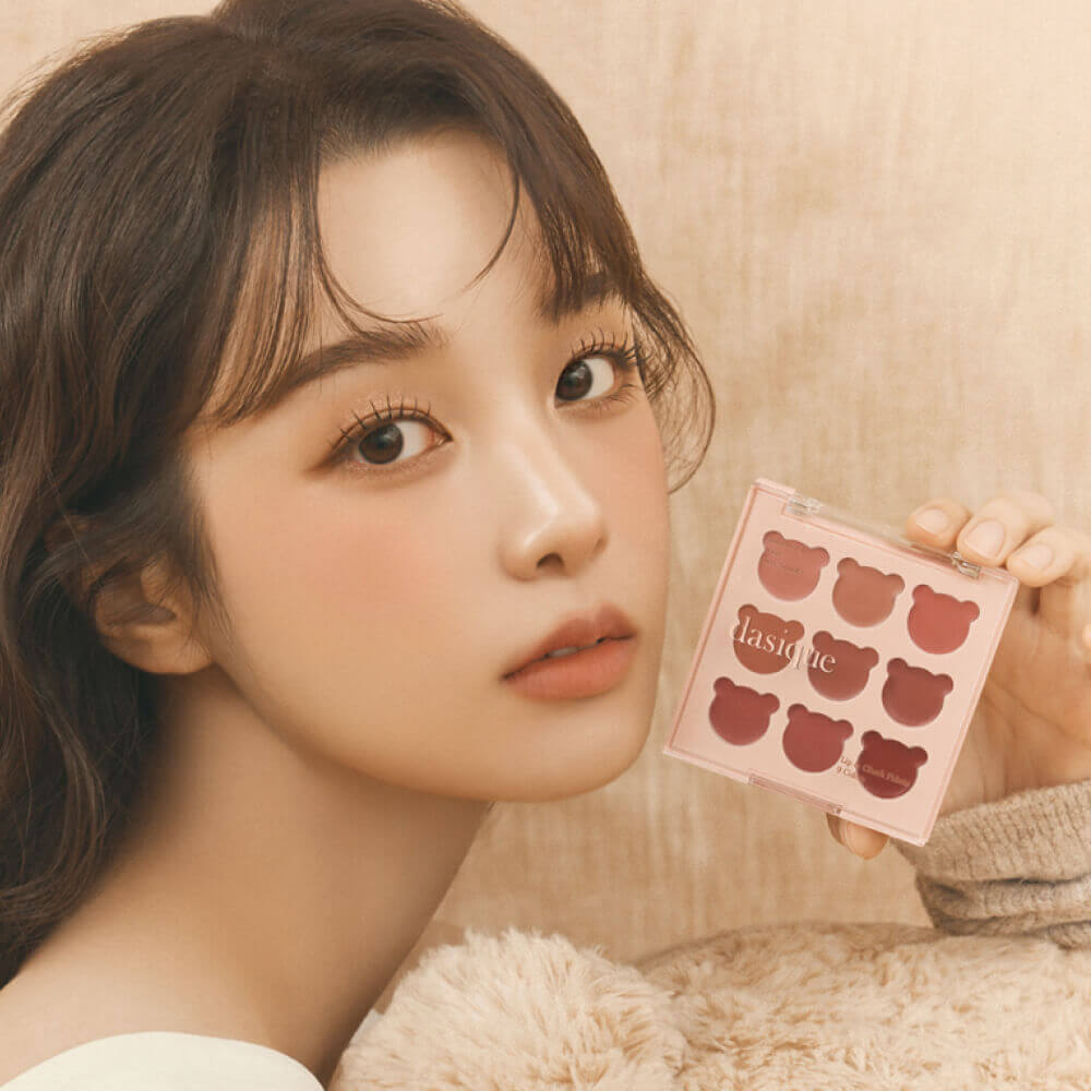 Кремовая палетка для макияжа губ и щёк Dasique Mood Painting Lip & Cheek Palette 06 Sweet Bear