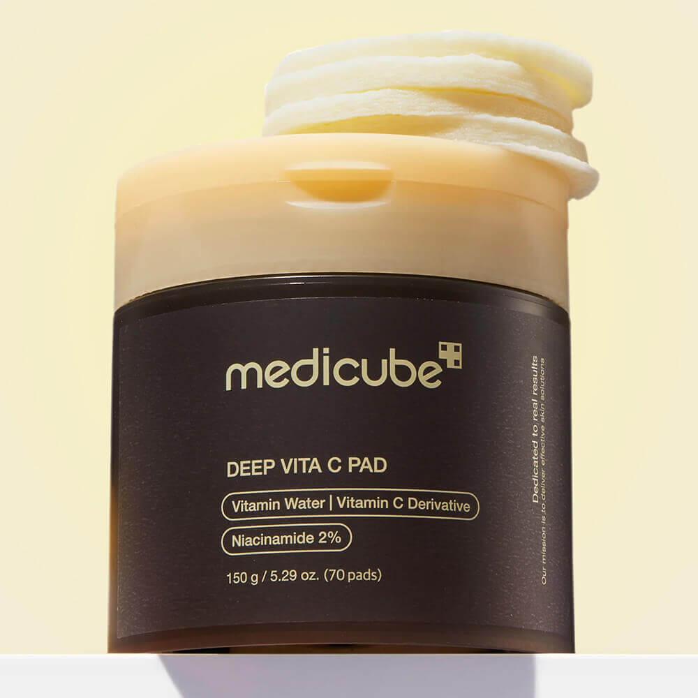 Осветляющие пэды с витамином С medicube Deep Vita C Pad