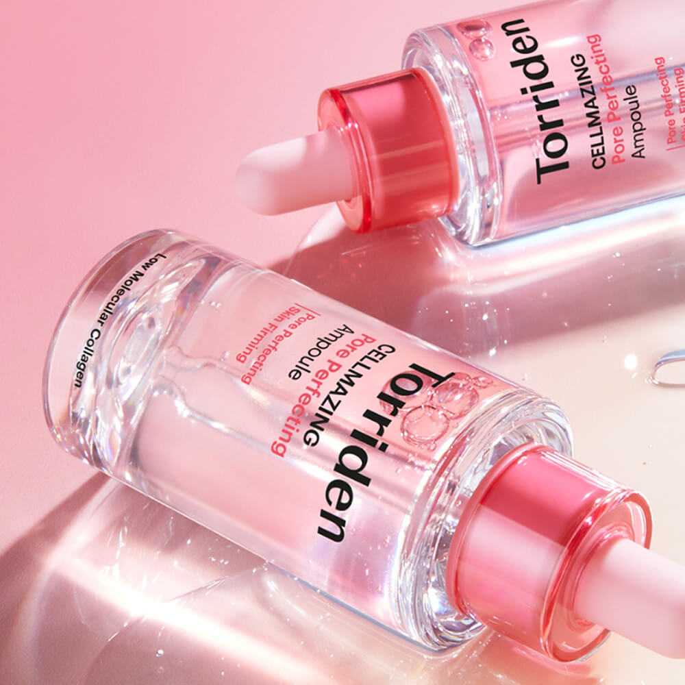 Сыворотка для сужения пор с 5 видами коллагена Torriden Cellmazing Pore Perfecting Ampoule