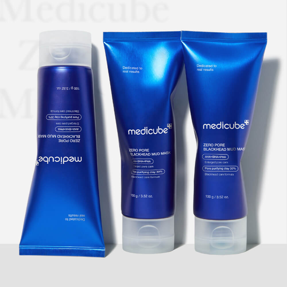 Глиняная маска для глубокого очищения пор medicube Zero Pore Blackhead Mud Mask