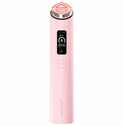 Усиленный микротоковый аппарат для ухода за кожей medicube AGE-R Booster Pro X2 Pink