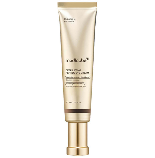 Лифтинг-крем для век  и лица с пептидами и коллагеном medicube Deep Lifting Peptide Eye Cream
