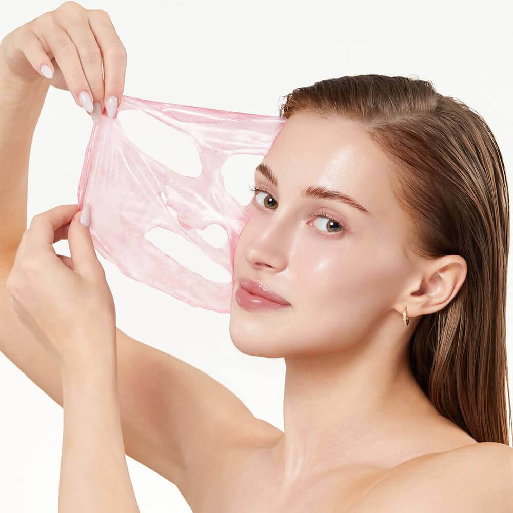 Ночная маска-плёнка с ПДРН и кофеином medicube PDRN Pink Caffeine Night Wrapping Mask