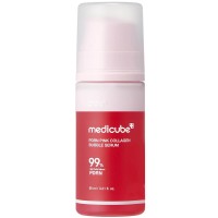 Пузырьковая сыворотка с коллагеном и ПДРН medicube PDRN Pink Collagen Bubble Serum
