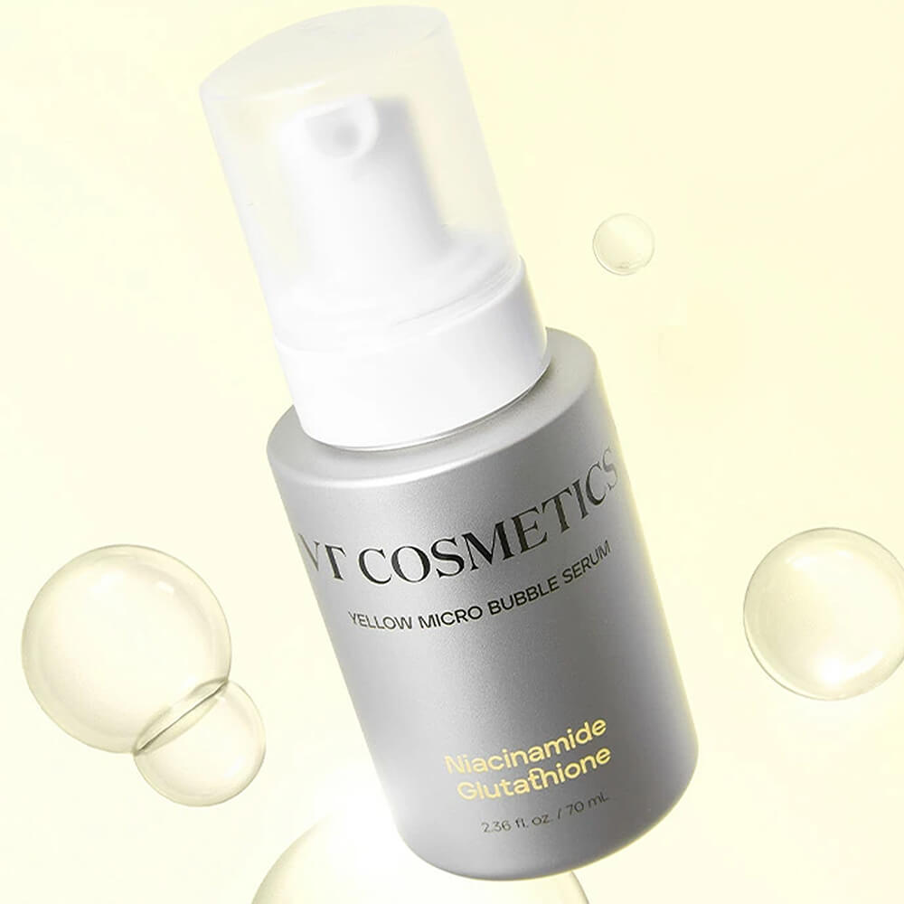 Пузырьковая сыворотка с ниацинамидом VT Cosmetics Niacinamide Glutathione Yellow Micro Bubble Serum Пузырьковая сыворотка с ниацинамидом VT Cosmetics Niacinamide Glutathione Yellow Micro Bubble Serum