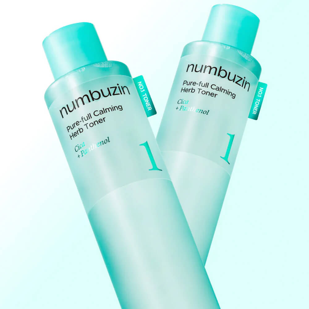 Успокаивающий тонер с центеллой и комплексом трав numbuzin No.1 Pure-Full Calming Herb Toner 300 мл