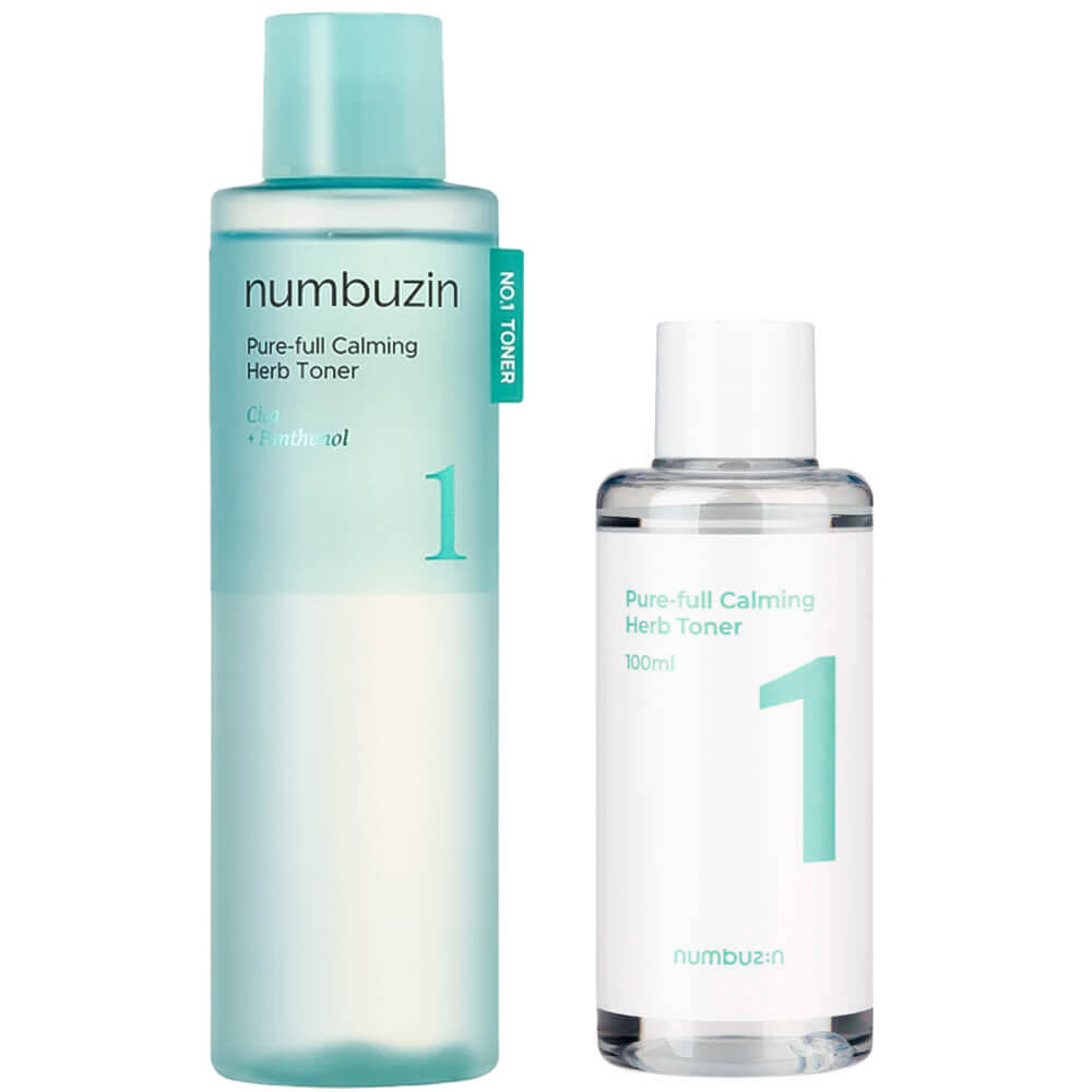 Успокаивающий тонер с центеллой и комплексом трав numbuzin No.1 Pure-Full Calming Herb Toner 300 мл