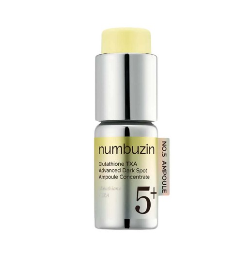 Интенсивная осветляющая ампула numbuzin No.5 Glutathione TXA Advanced Dark Spot Ampoule Concentrate