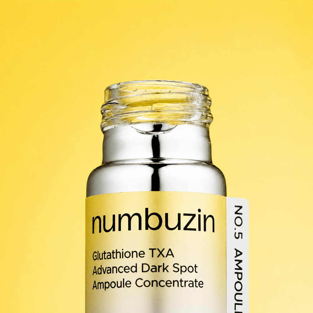 Интенсивная осветляющая ампула numbuzin No.5 Glutathione TXA Advanced Dark Spot Ampoule Concentrate