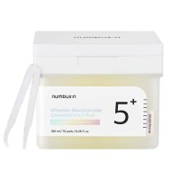 Осветляющие витаминные пэды с ниацинамидом numbuzin No.5 Vitamin-Niacinamide Concentrated Pad 180мл