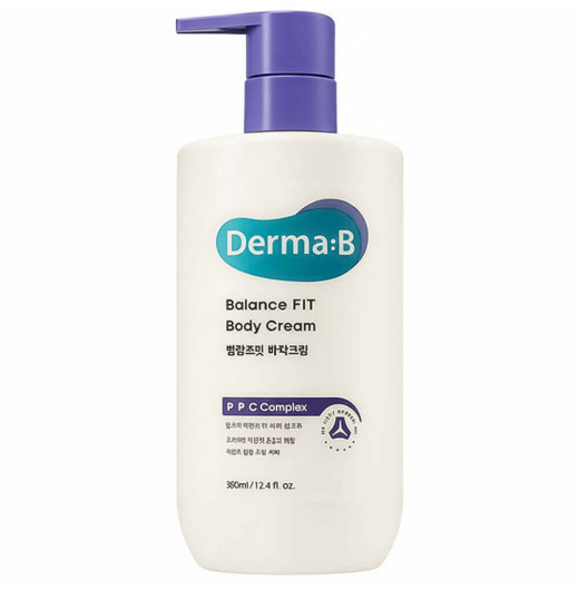 Укрепляющий крем для тела с ПДРН и пептидами Derma:B Balance FIT Body Cream