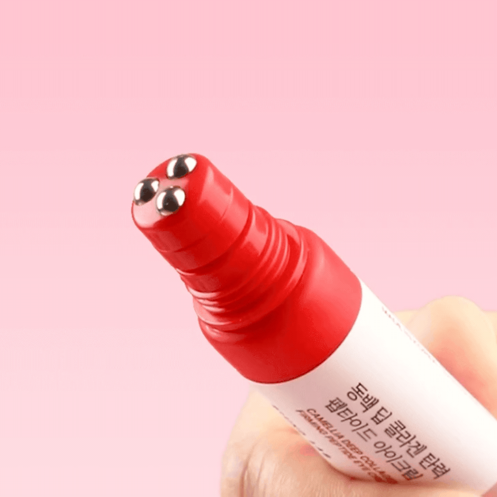 Массажный крем для век с камелией Round Lab Camellia Deep Eye Cream