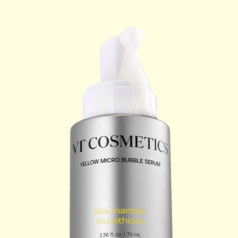 Пузырьковая сыворотка с ниацинамидом VT Cosmetics Niacinamide Glutathione Yellow Micro Bubble Serum Пузырьковая сыворотка с ниацинамидом VT Cosmetics Niacinamide Glutathione Yellow Micro Bubble Serum
