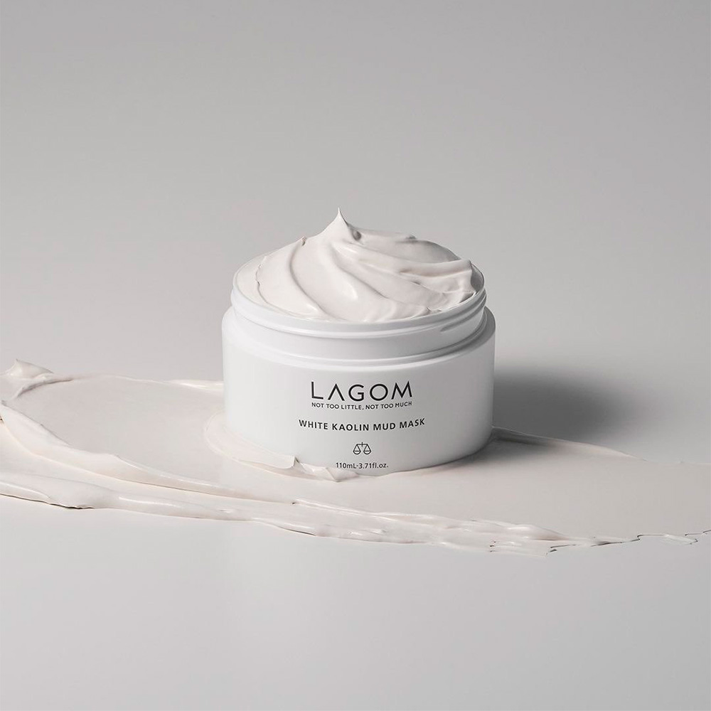 Отшелушивающая глиняная маска Lagom White Kaolin Mud Mask 110 мл Отшелушивающая глиняная маска Lagom White Kaolin Mud Mask 110 мл
