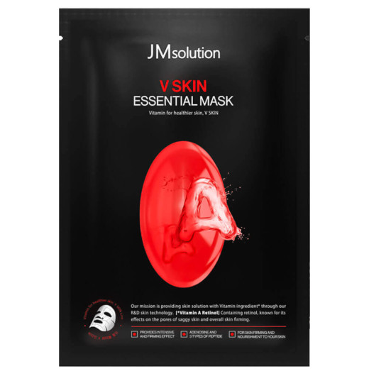 Омолаживающая тканевая маска с ретинолом JMsolution V Skin Essential Mask