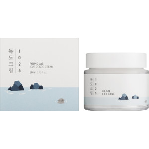Крем для лица с керамидами и морской водой Round Lab 1025 Dokdo Cream, 80мл