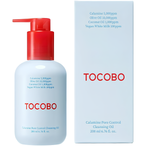 Масло гидрофильное с каламином Tocobo Calamine pore Control Cleansing Oil, 200мл