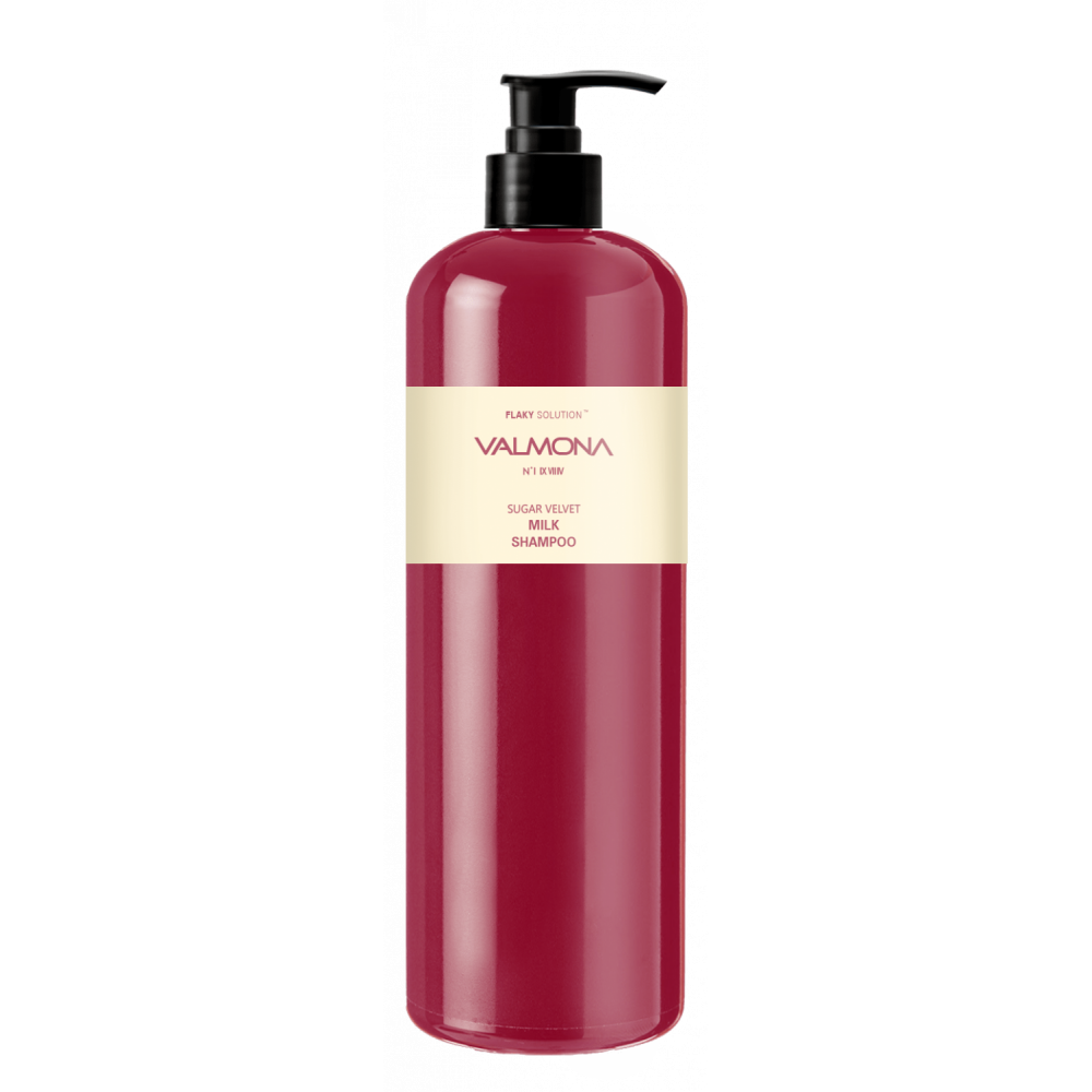 Шампунь для увлажнения и оздоровления волос Evas Valmona Sugar Velvet Milk Shampoo, 480 мл.