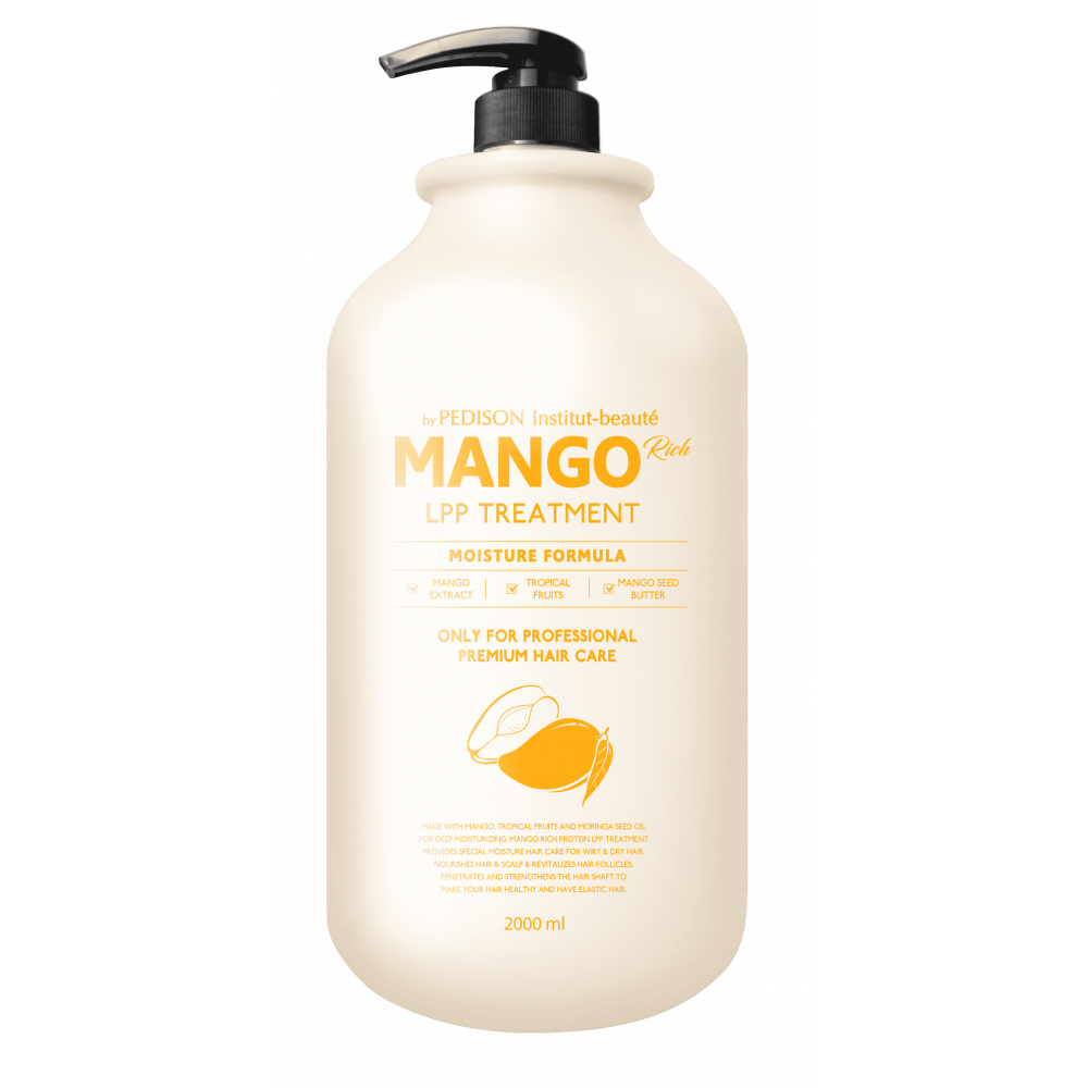 Увлажняющая маска для волос Evas Pedison Institut Beaute Mango Rich LPP Treatment, 500 мл