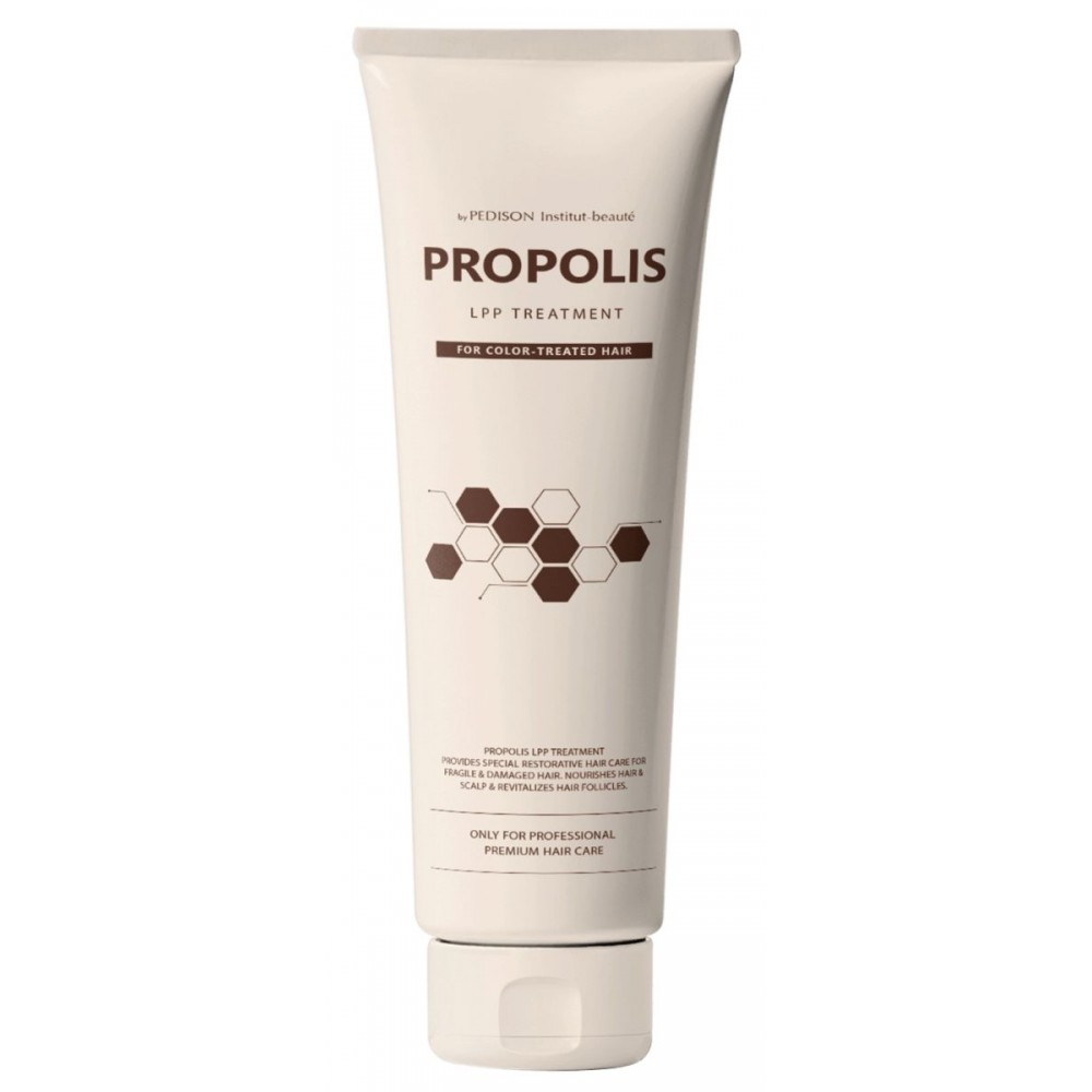 Маска с прополисом для хрупких и поврежденных волос EVAS Pedison Institut-beaute Propolis LPP Treatment, 100мл