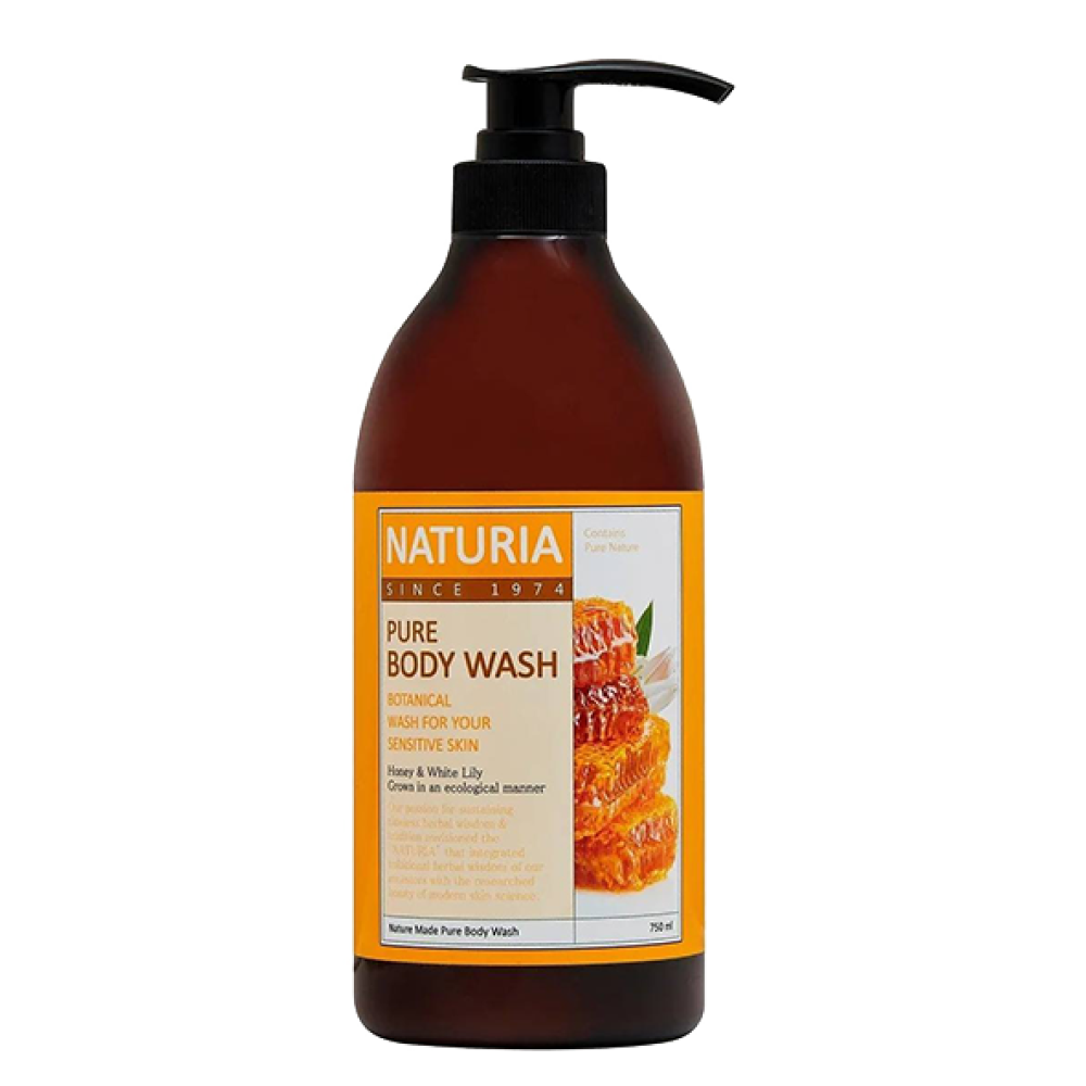 Гель для душа NATURIA МЕД, ЛИЛИЯ PURE BODY WASH Honey & White Lily 750 мл