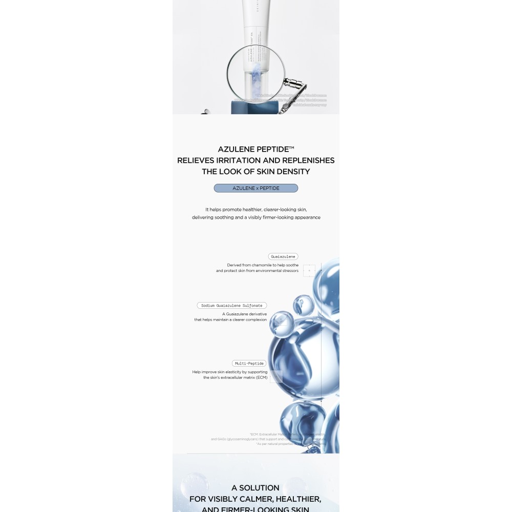 Успокаивающий крем для лица SKIN1004 Madagascar Centella Azulene Peptide 5 Soothing Cream, 30 мл