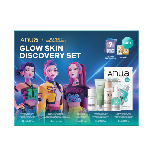 Набор для сияния кожи Anua KDH Glow Skin Discovery Set