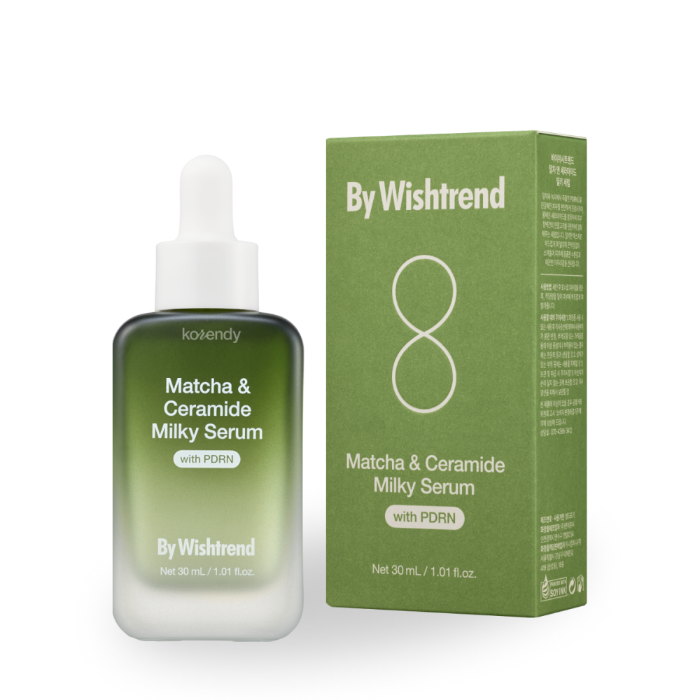 Сыворотка для лица By Wishtrend Matcha & Ceramide Milky Serum 30 мл