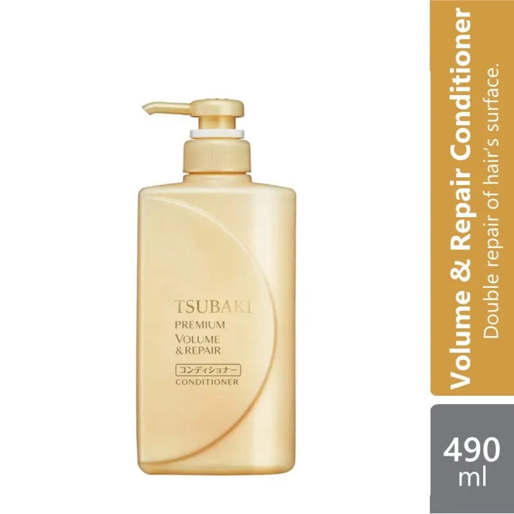 Кондиционер для объёма волос Tsubaki Premium Volume & Repair Conditioner 490 мл