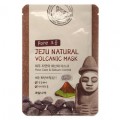 Тканевая маска с вулканическим пеплом Welcos Jeju Natural Volcanic Mask Pore Care & Sebum Control