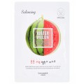 Тканевая маска с экстрактом арбуза Welcos Kwailnara Watermelon Balancing Facial Mask