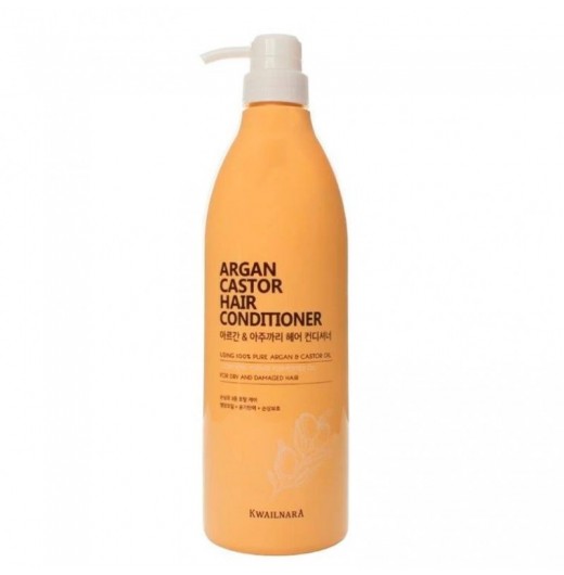Шампунь с касторовым и аргановым маслом Welcos Kwailnara Argan Castor Hair Conditioner 950мл