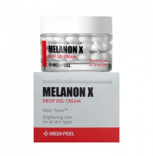 Осветляющий капсульный крем с витаминами и глутатионом Medi-Peel Melanon X Drop Gel Cream, 50мл