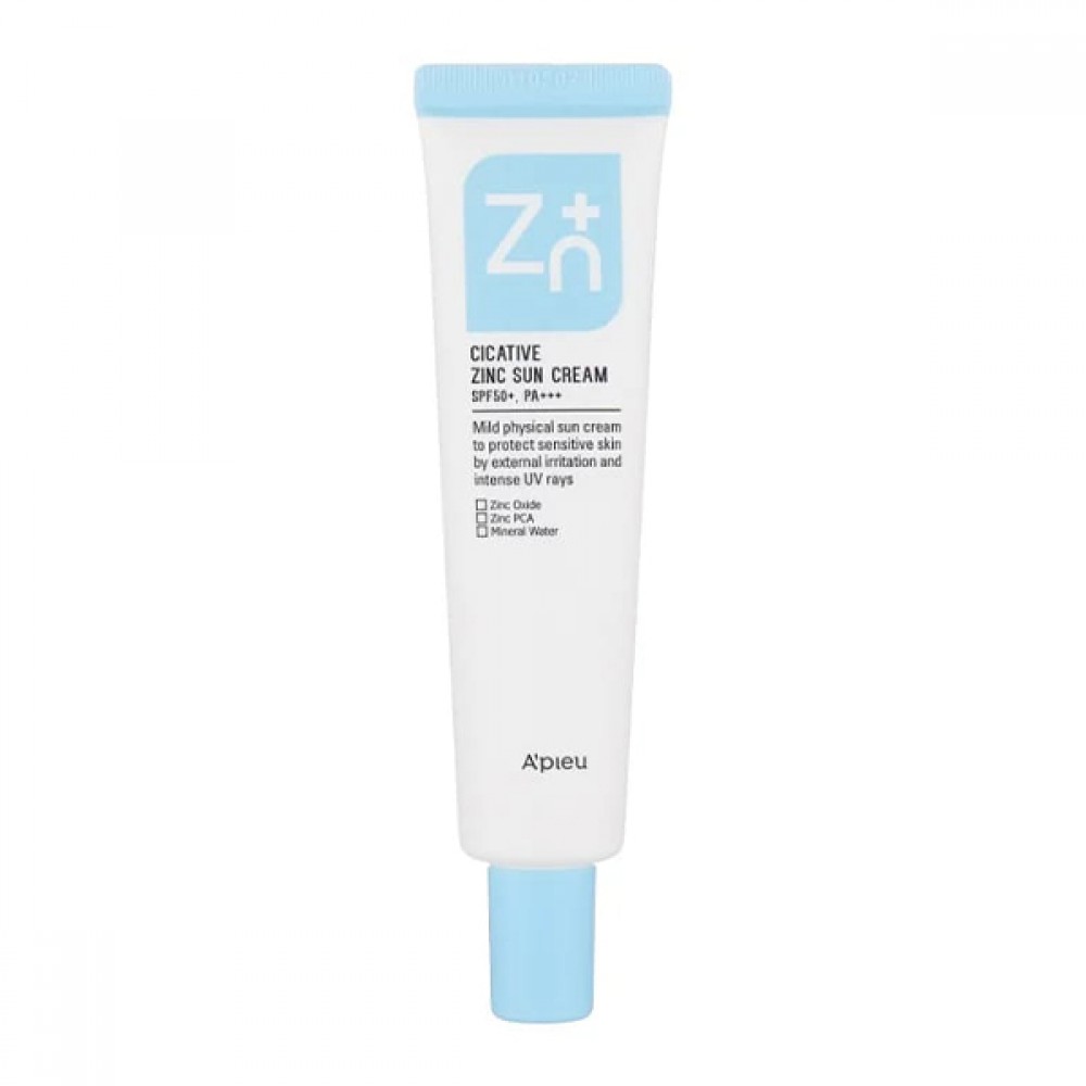 Крем для лица и тела концентрированный с цинком A'Pieu Cicative Zinc Cream, 40 мл Крем для лица и тела концентрированный с цинком A'Pieu Cicative Zinc Cream, 40 мл