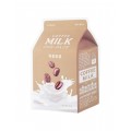 Тканевая маска для лица с молочными протеинами и экстрактом кофе A'PIEU Coffee Milk One Pack