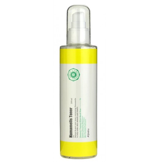 Тонер для лица успокаивающий с экстрактом гаммамелиса A'PIEU Hamamelis Toner, 200 мл.