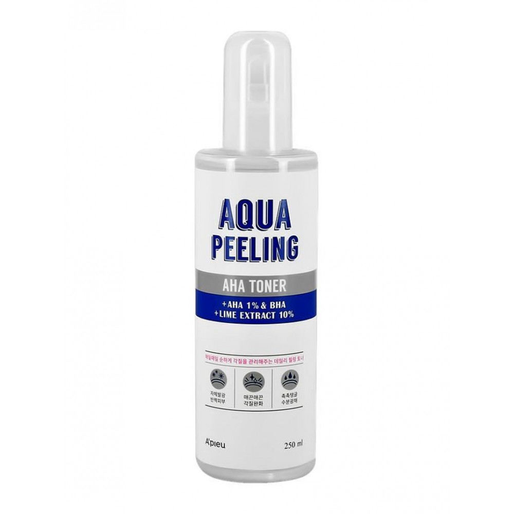 Пилинг-тонер для лица с кислотами A'PIEU Aqua Peeling Aha Toner, 275 мл