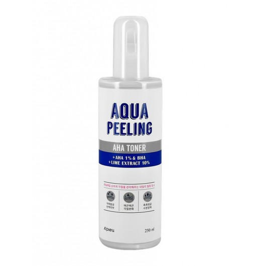 Пилинг-тонер для лица с кислотами A'PIEU Aqua Peeling Aha Toner, 275 мл