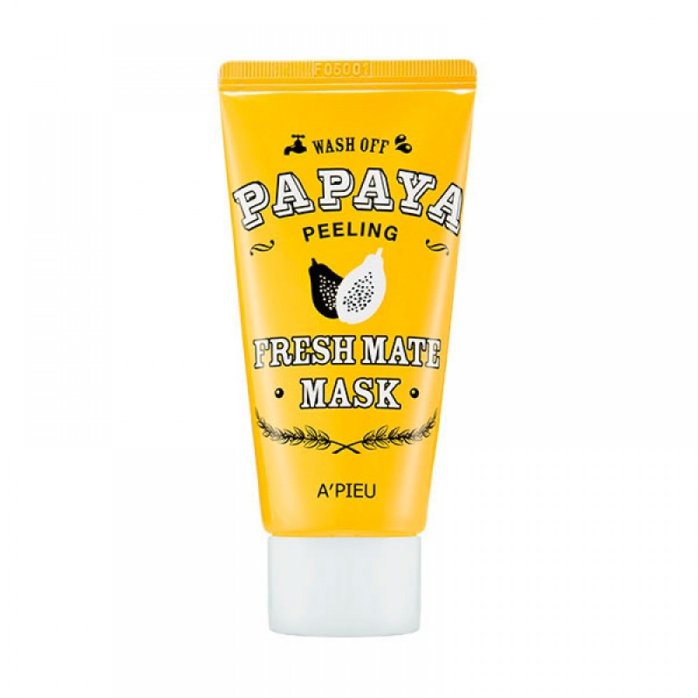 Маска-пилинг с папайей для мягкого очищения кожи лица A'Pieu Fresh Mate Papaya Mask, 50 мл. Маска-пилинг с папайей для мягкого очищения кожи лица A'Pieu Fresh Mate Papaya Mask, 50 мл.