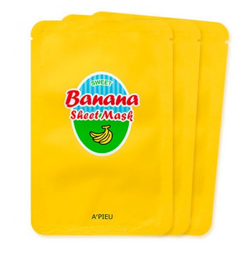 Тканевая маска для лица A'PIEU Banana & Honey Sheet Mask Sheet