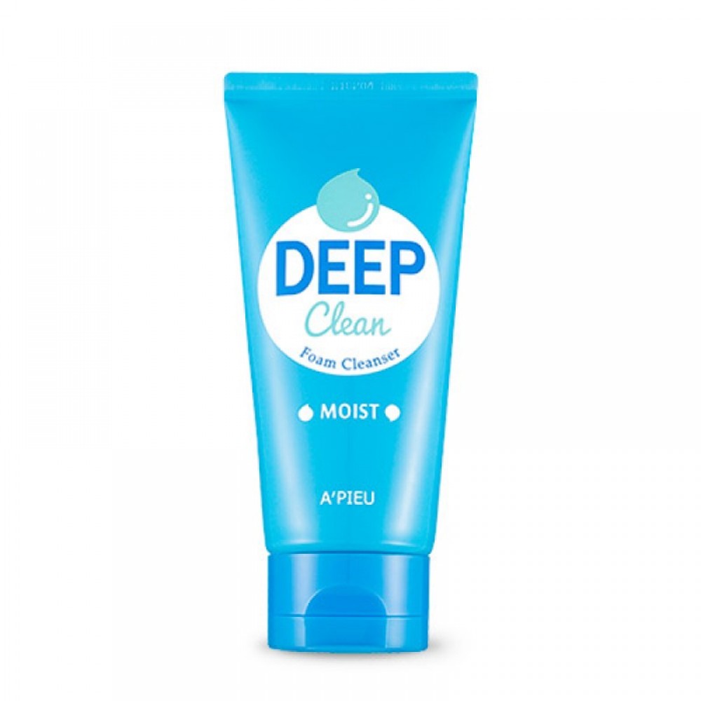 Пенка для умывания A'PIEU Deep Clean Foam Cleanser Moist, 130 мл.