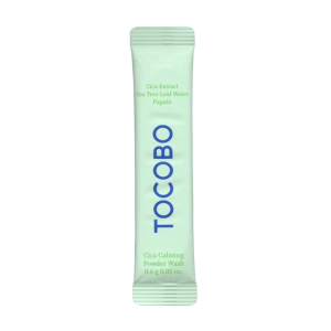 Энзимная пудра для чувствительной кожи с центелой Tocobo Cica Calming Powder Wash 0.6 г